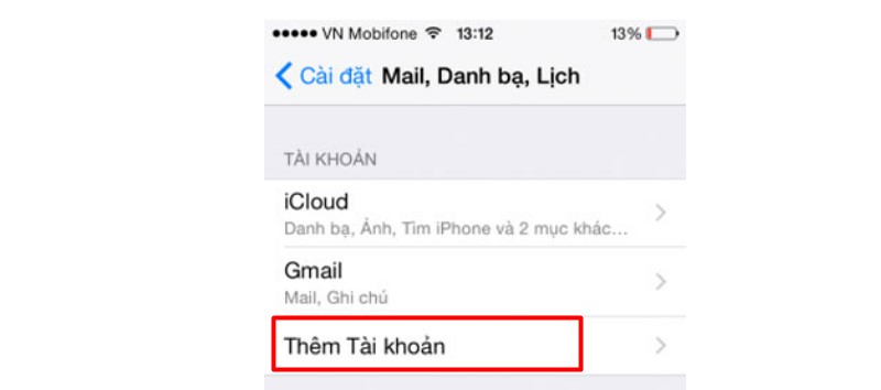 cach mo gmail tren iphone