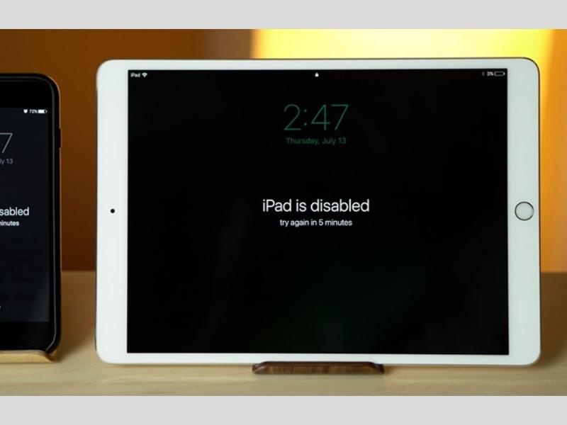 iPad bị vô hiệu hóa kết nối iTunes làm sao để sửa chữa?