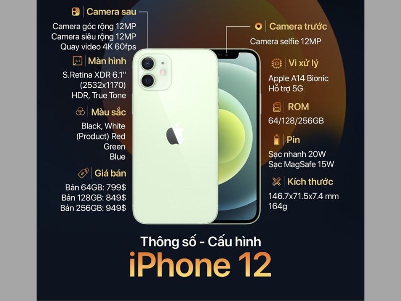 Nhìn nhận về một số điểm nâng cấp iPhone 14 so với iPhone 12