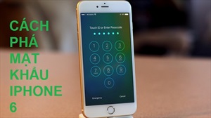Tuyệt chiêu cách phá mật khẩu iPhone 6 nhanh trong tích tắc
