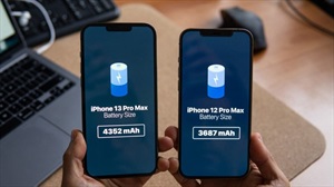 So sánh pin iphone 12 pro max và 13 pro max - Pin nào “trâu” hơn?