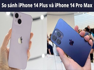 So sánh iPhone 14 Plus và iPhone 14 Pro Max - Bản nào xịn sò