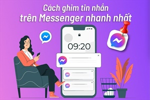 Cách ghim tin nhắn trên Messenger trên iPhone đơn giản nhất