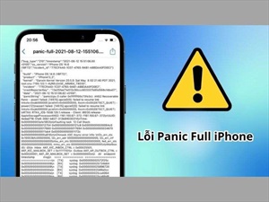 Hướng dẫn cách khắc phục lỗi Panic Full iPhone nhanh chóng tại nhà